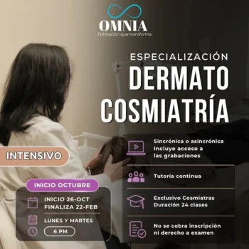 DERMATOCOSMIATRÍA INTENSIVA - Inicio 26 de Octubre
