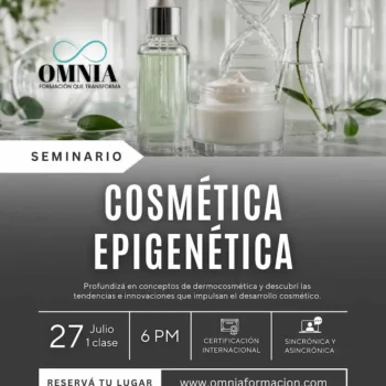 COSMÉTICA EPIGENÉTICA - 27 de Julio