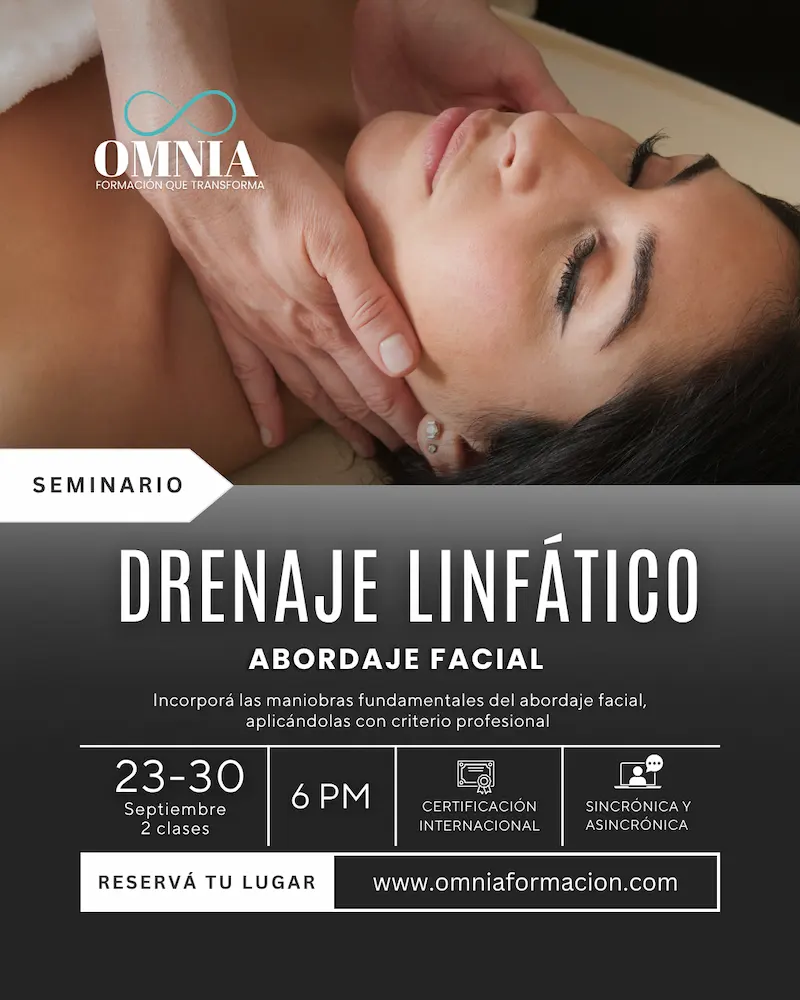 DRENAJE LINFÁTICO MANUAL (Facial) - 23 y 30 de septiembre