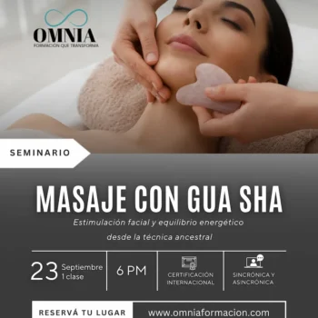 MASAJE CON GUA SHA Y ROLLER - 23 de Septiembre