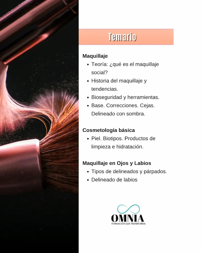 MAQUILLAJE PROFESIONAL - Nivel Inicial : Inicio 20 de Octubre (6 PM) - Imagen 2