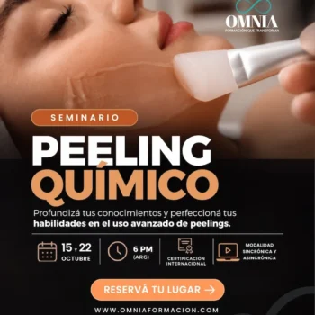 PEELING QUÍMICO - 15 y 22 de Octubre (6 PM)