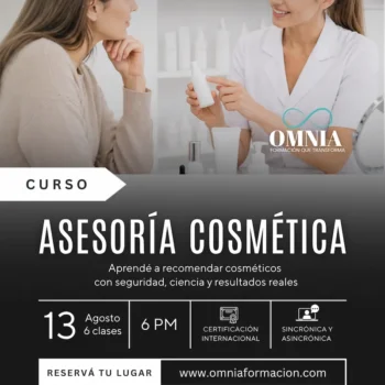 ASESORÍA COSMÉTICA - Inicio 13 de Agosto