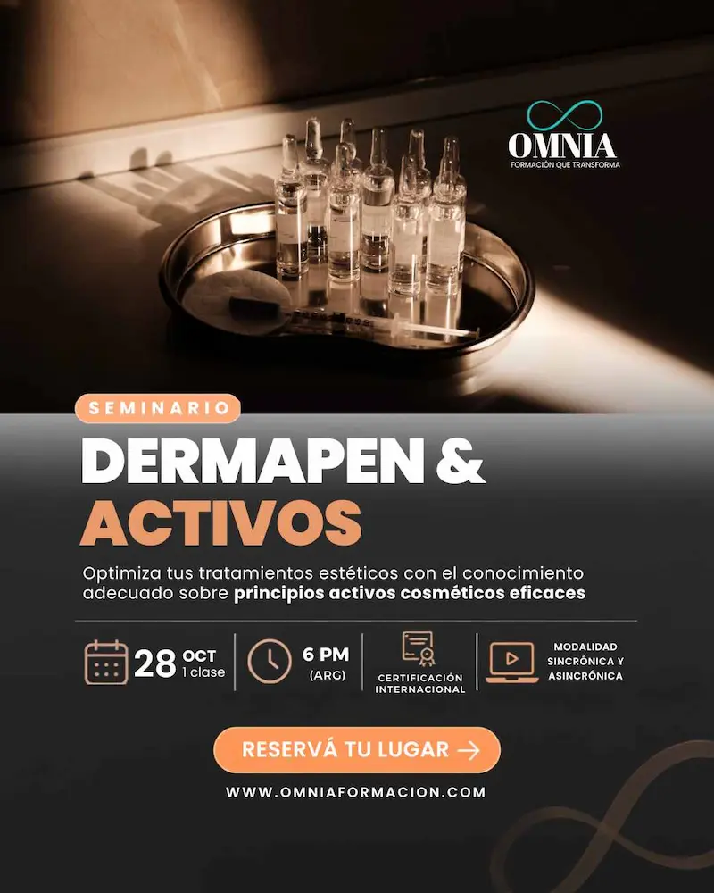 DERMAPEN & ACTIVOS - 28 de Octubre (6 PM)