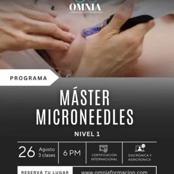 MÁSTER MICRONEEDLES NIVEL 1 - 26, 27 y 31 de Agosto