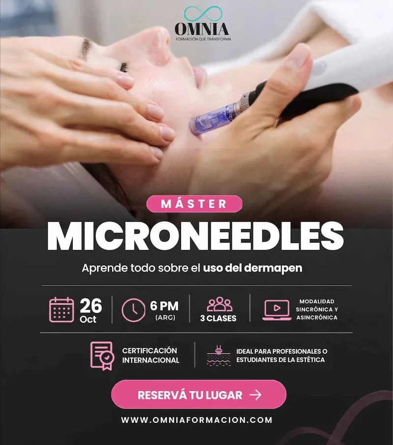 MÁSTER MICRONEEDLES NIVEL 1 - 26, 27 y 28 de Octubre (6 PM)