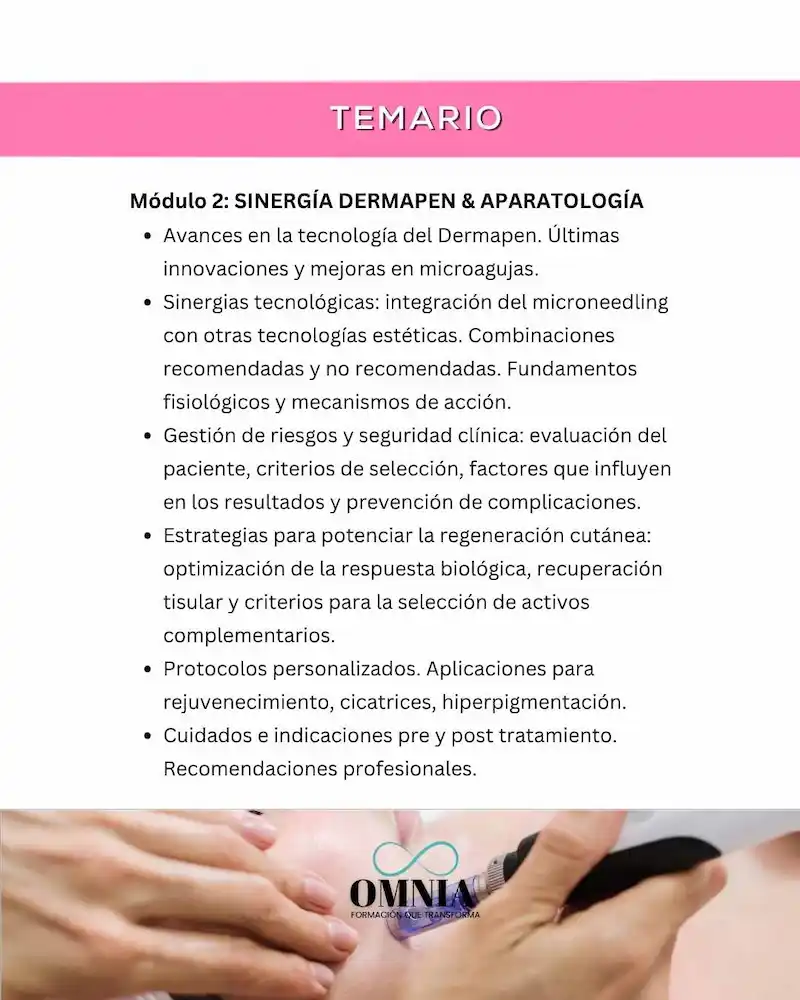 MÁSTER MICRONEEDLES NIVEL 1 - 26, 27 y 28 de Octubre (6 PM) - Imagen 3