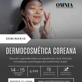 DERMOCOSMÉTICA COREANA - 14 y 15 de Septiembre