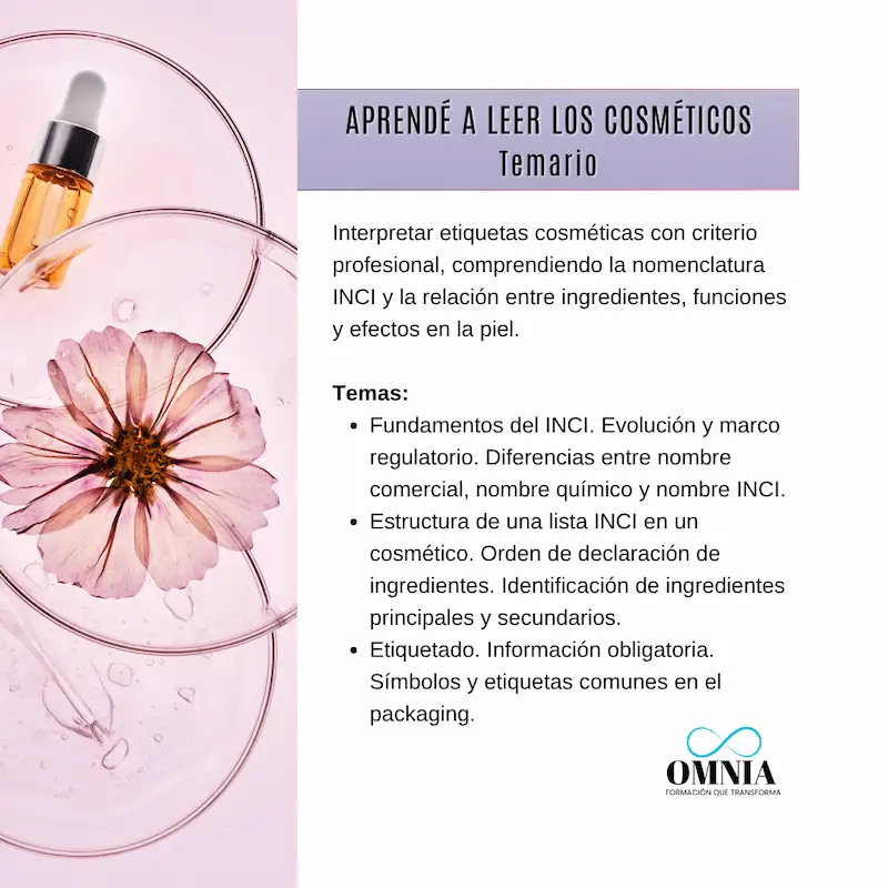 APRENDE A LEER LOS COSMÉTICOS - 27/octubre y 3/noviembre (6 PM) - Imagen 2