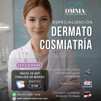 DERMATOCOSMIATRÍA - Inicio 15 de Septiembre